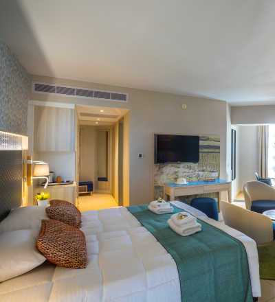 Junior Suite at Leonardo Laura Beach & Splash Resort with inland view