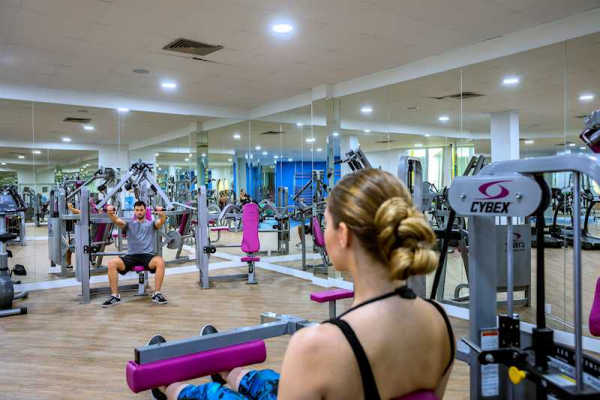Fitness area at  Leonardo Plaza Cypria Maris Beach Hotel & Spa.