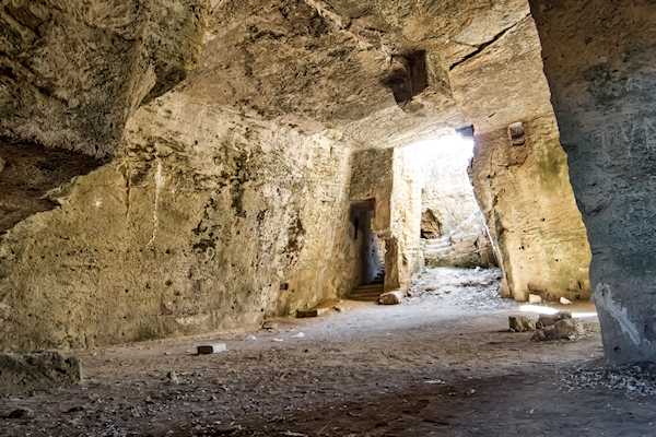 Agia Solomoni Catacombs in Paphos, Cyprus